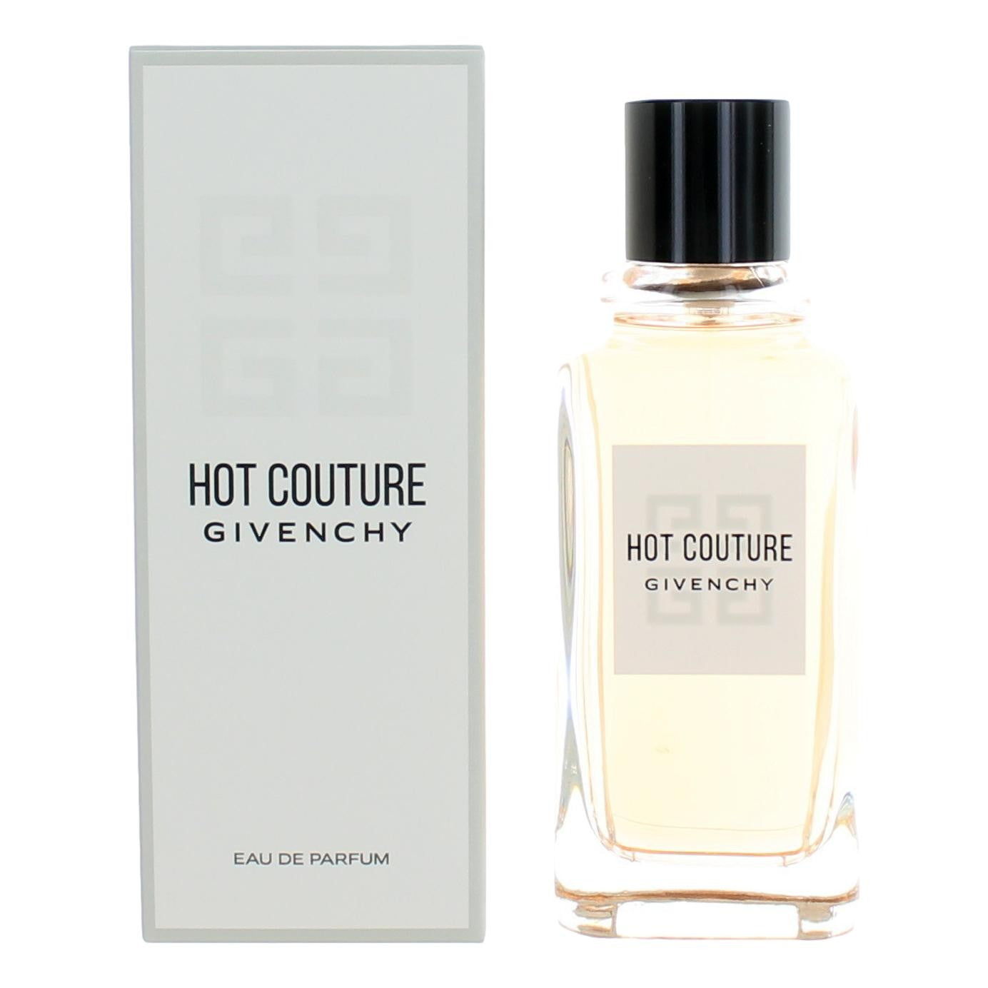 Bottle of Hot Couture by Givenchy, 3.3 oz Eau De Parfum Spray for Women